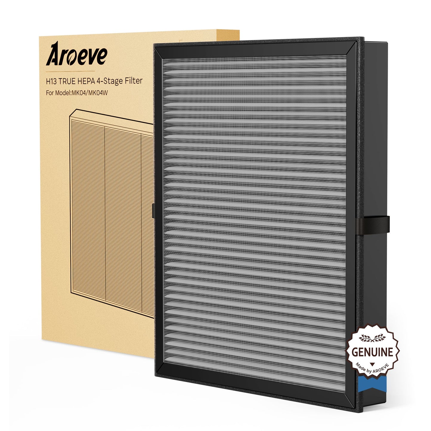 AROEVE HEPA Air Filter Replacement | MK04- Enhanced Smoke Removal Version